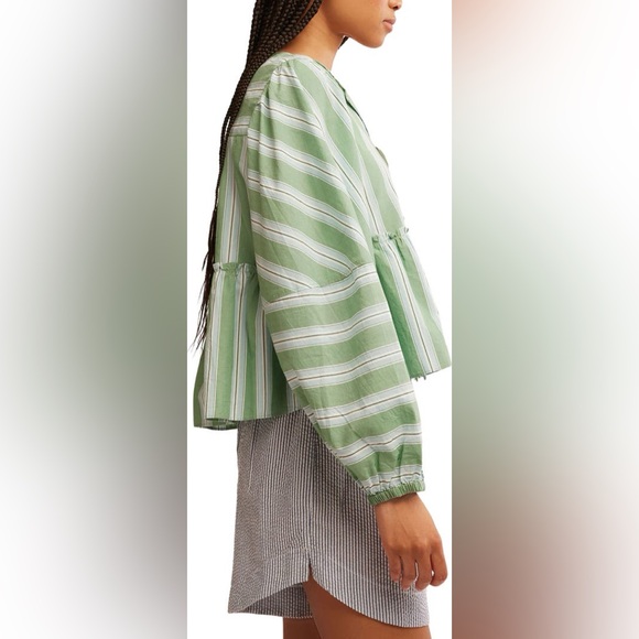 Free People Brunch Babe Blouse - Picture 4 of 10